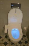 img 2 attached to Cover-seat for toilet bowl Xiaomi Smartmi Smart Toilet Cover plastic with microlift white review by Felicja Stechnij ᠌