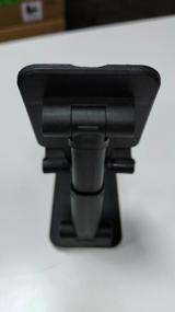 img 9 attached to Adjustable smartphone stand, universal desktop holder for phone and tablet