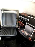 img 3 attached to Grill REDMOND SteakMaster RGM-M801, silver/black review by Jnis vele ᠌