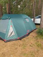 img 1 attached to Camping tent for five people Tramp BALTIC WAVE 5 V2, green review by Ada Marciniak ᠌