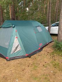 img 7 attached to Camping tent for five people Tramp BALTIC WAVE 5 V2, green