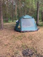 img 2 attached to Camping tent for five people Tramp BALTIC WAVE 5 V2, green review by Ada Marciniak ᠌