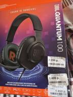 img 1 attached to JBL Quantum ONE - Over-Ear Performance Gaming Headset 🎧 with Active Noise Cancelling - Black (Renewed): Elevate Your Gaming Experience! review by Ada Banas ᠌