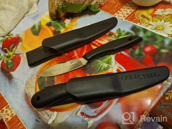 img 2 attached to Fixed knife Cold Steel Canadian belt knife (20CBL) black with sheath review by Ewa Kornacka ᠌