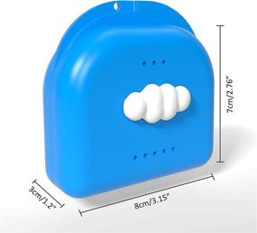 img 2 attached to Ортодонтическая съемная ретенционная мундштука-протектор для полости рта везде с собой ~ Ортодонтические принадлежности