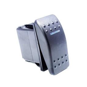 img 4 attached to Blue LED 3 Pin Waterproof SPST-NC Momentary Rocker Switch On/Off 12V 24V X-Haibei 2 Position Horn