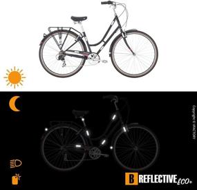 img 2 attached to Enhance Nighttime Safety with B REFLECTIVE Éco Multi: 12 Retro Reflective Stickers Kit for Bikes, Strollers, Helmets, and More