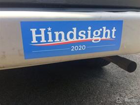 img 1 attached to 🔍 Hindsight 2020 Bumper Sticker: Reflecting on the Past, Driving Forward