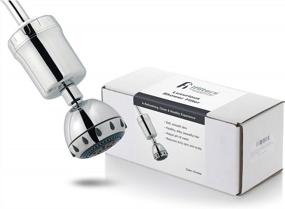 img 1 attached to 4-Stage IFilters IF-SF-CH Shower Filter With Massaging Showerhead - Dechlorinate & Balance PH With KDF, Chrome