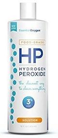 img 1 attached to Food Grade 3% Hydrogen Peroxide - 16 oz (Pack of 3) by Essential Oxygen+