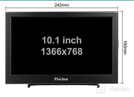 img 1 attached to 10.1-inch Portable LCD Monitor Pisichen P-101-HBJ-US with 1366X768 Display, HDMI, and 60Hz Refresh Rate review by Steve Matthews