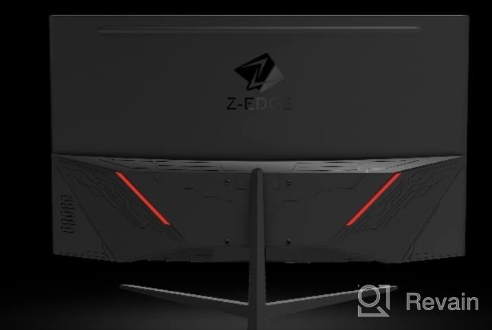 img 1 attached to Z-EDGE 27 Inch Curved Gaming Monitor: 240Hz, 1920X1080, Flicker Free, Built In Speakers & HDMI Input review by Melvin Imsong