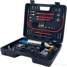 img 2 attached to 🚗 TABODD Fuel Injector Cleaner Kit 800ML - Non-Dismantle Fuel Injector Tester & Cleaner Tool Set for Petrol Cars (0-145PSI) - Automotive Fuel System Injector Cleaner