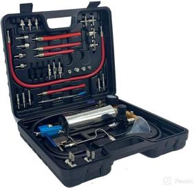 img 1 attached to 🚗 TABODD Fuel Injector Cleaner Kit 800ML - Non-Dismantle Fuel Injector Tester & Cleaner Tool Set for Petrol Cars (0-145PSI) - Automotive Fuel System Injector Cleaner