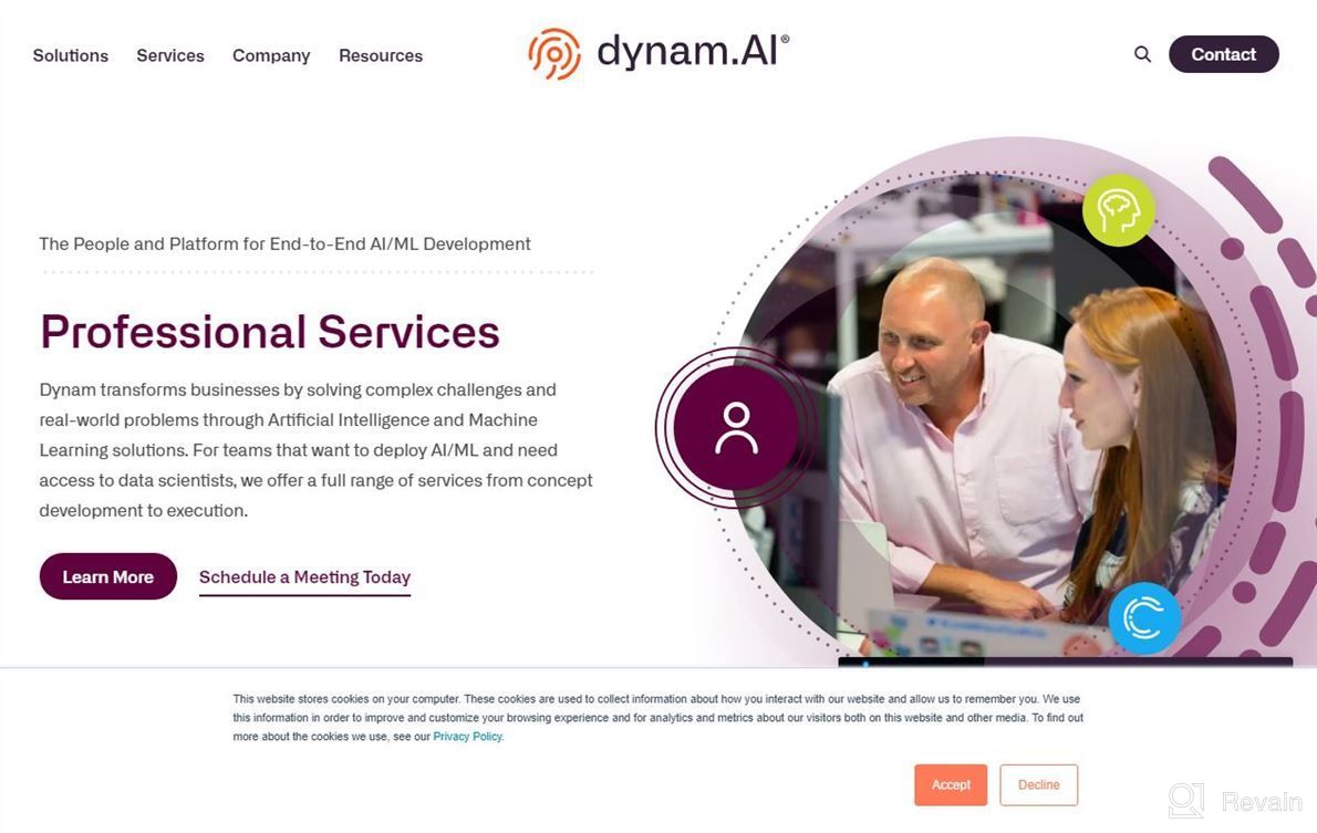 img 1 attached to Dynam.AI End-to-End AI Solutions review by Bill Tripi