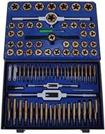 86 piece metric tap and die set tungsten steel titanium sae & metric tools with carrying case - mophorn logo