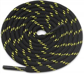 img 2 attached to Secure Your Hiking Boots With DELELE'S Thick Round Climbing Shoelaces - 2 Pairs