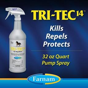 img 3 attached to 32 Oz Farnam 46512 Tri-Tec 14 Horse Fly Repellent - Powerful Protection For Your Equine Companion With No Harsh Chemicals