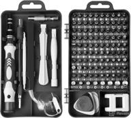 🛠️ 115 in 1 precision screwdriver set - handy diy tools for men, repair kit for phone laptop pc watches glasses - small screwdriver kit with case - ideal christmas gifts for dad логотип