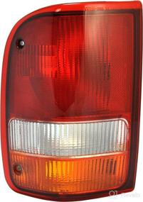 img 4 attached to 🚦 High-Quality Left (Driver Side) Tail Light Lamp for 1993-1997 Ford Ranger FO2800110 F37Z13405A