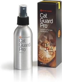 img 1 attached to 🐱 Cat Guard Pro: Pet Safe Furniture Cat Repellent - 4oz Spray Bottle - Lemon Scent - Ultimate Furniture Protection Against Cats