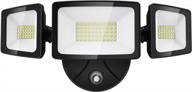 onforu 55w led dusk to dawn security lights: powerful floodlights for outdoor safety and convenience логотип