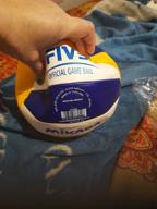 img 1 attached to Official FIVB Beach Champ Game Ball - MIKASA VLS300 in Blue/Yellow Color review by Celina Szulgo ᠌