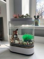 img 1 attached to Aquarium set 1.5 L Xiaomi Descriptive Geometry C300 Mini Fish Tank green review by Gabriela Zawada ᠌