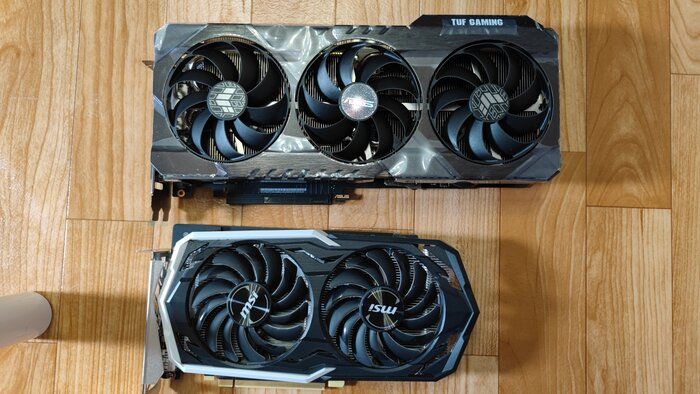 img 2 attached to ASUS TUF Gaming GeForce RTX 3070 Ti OC Edition Graphics Card (PCIe 4.0, 8GB GDDR6X, HDMI 2.1, DisplayPort 1.4a, Dual Ball Fan Bearings, Military-Grade Certification, GPU Tweak II) review by Bogomil Avramov ᠌