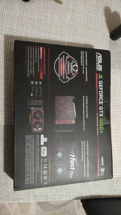 img 2 attached to ASUS Cerberus GeForce Graphics Cerberus GTX1050Ti O4G review by Boyan Zlatev ᠌