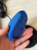 img 1 attached to Logitech M330 Silent Plus Wireless Mouse, Red review by Anabela Black ᠌