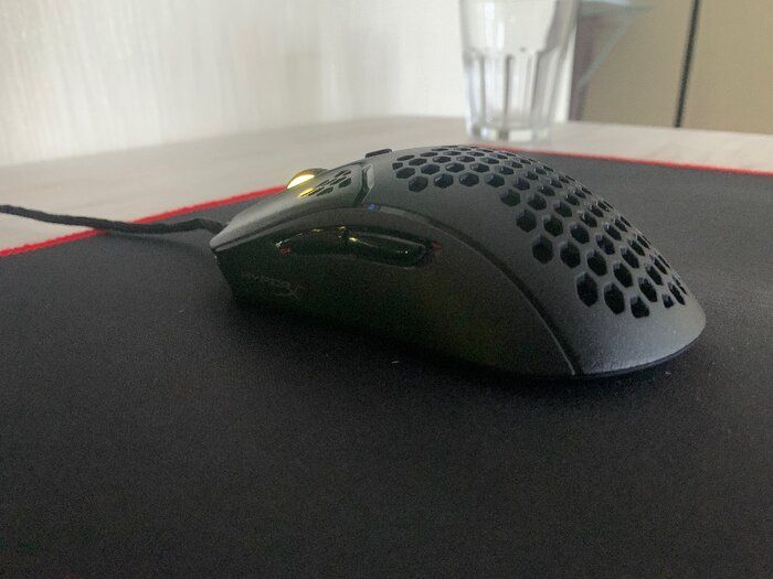 img 2 attached to HyperX Pulsefire Haste: Ultra Lightweight Wireless Gaming Mouse with 100 Hour Battery Life - White review by Kiril Terziyski ᠌