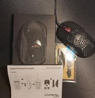 img 1 attached to HyperX Pulsefire Haste: Ultra Lightweight Wireless Gaming Mouse with 100 Hour Battery Life - White review by Boyan Boyanov ᠌