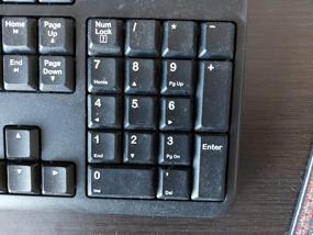img 7 attached to Keyboard Logitech Keyboard K120 EER Black USB black, English (QWERTZ)