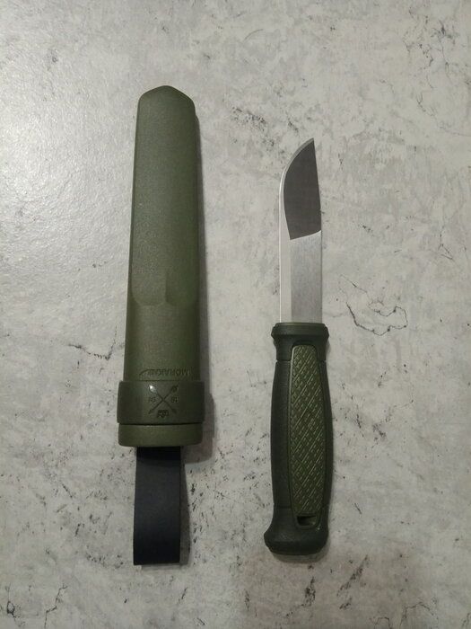 img 1 attached to Morakniv Kansbol: Premium Sandvik Stainless Steel Fixed Blade Knife for Ultimate Performance review by Jana Hraskova ᠌