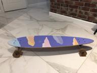 img 1 attached to Children's longboard Ridex Kami 39", 39x9, purple/blue review by Dagmara Niemiec ᠌