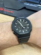 img 2 attached to 🕺 Casio G-Shock Carbon Core Guard GA-2100-1A1JF Men's - Japanese Import review by Celina Kaczmarek ᠌