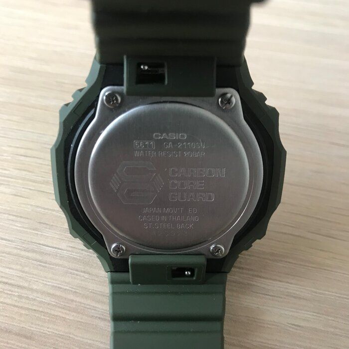 img 2 attached to 🕺 Casio G-Shock Carbon Core Guard GA-2100-1A1JF Men's - Japanese Import review by Momchil Ivanov ᠌