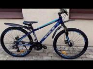 img 1 attached to Mountain bike (MTB) STELS Navigator 620 MD 26 V010 (2018) dark blue 19" (requires final assembly) review by Felicja Glowacka (Fe ᠌