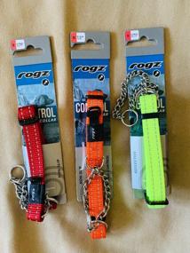 img 4 attached to Training collar Rogz Utility M (HC11), neck circumference 31-45 cm, orange, M