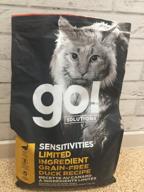img 2 attached to Wet cat food GO! Sensitivities Limited Ingredient, grain-free, for sensitive digestion, with duck 3.63 kg (mini fillet) review by Dimitar Kostakev ᠌