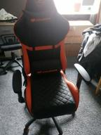img 1 attached to Gaming chair COUGAR Armor ONE, upholstery: imitation leather, color: black-orange review by Mateusz Zjc ᠌