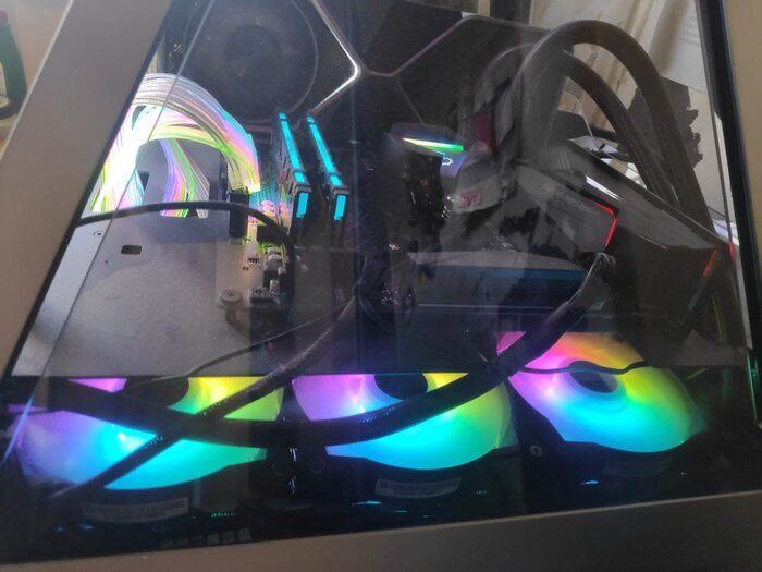 img 2 attached to MSI MAG Core Liquid 360R V2 - RGB AIO CPU Liquid Cooler - 360mm Radiator - Triple 120mm RGB PWM Fans - Rotating Cap Design review by Mateusz Komorowski ᠌