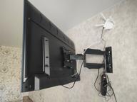 img 2 attached to Wall bracket ONKRON M4 for TV 32"-65", tilt-swivel, up to 35 kg, black review by Bogdan Mironow ᠌