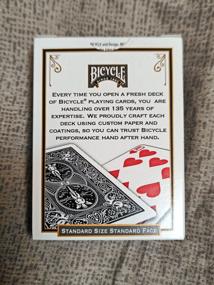img 4 attached to Large Print Bicycle Playing Cards - 2 Pack