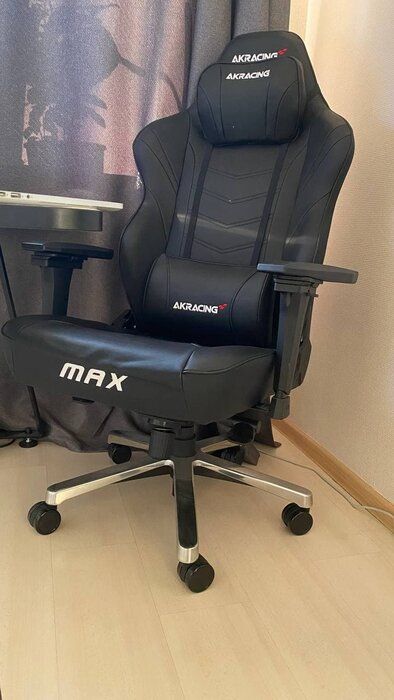 img 1 attached to Masters Chair Wide 400Lb Capcty Computer Accessories & Peripherals and Game Hardware review by Petar Atanasov-robi ᠌