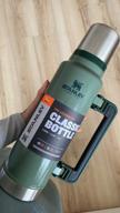 img 1 attached to Classic thermos STANLEY Classic Legendary, 1.9 L, blue review by Maria Kiov ᠌