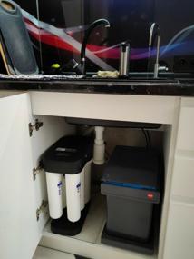 img 5 attached to Under sink filter Aquaphor DWM-102S Morion, 1/2” black/white