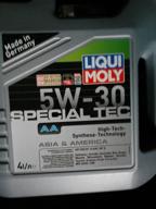 img 1 attached to Synthetic engine oil LIQUI MOLY Special Tec AA 5W-30, 4 l, 3.8 kg, 1 pc review by Adam Kotula ᠌