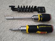 img 1 attached to Screwdriver with interchangeable bits STANLEY Fatmax Stubby FMHT0-62688, 7 pcs., black review by Andrey Seferov ᠌